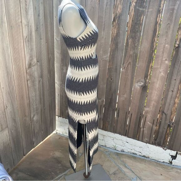 Mara Hoffman black and white cutout dress size 2 - Picture 10 of 15